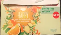 Tisanes the vert, orange, gimgembre