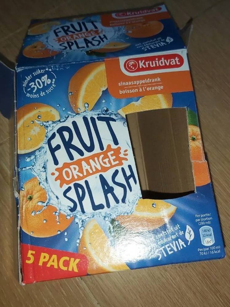 Fruit orange splash