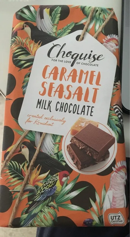 Choquise chocolat au lait et caramel sel de mer
