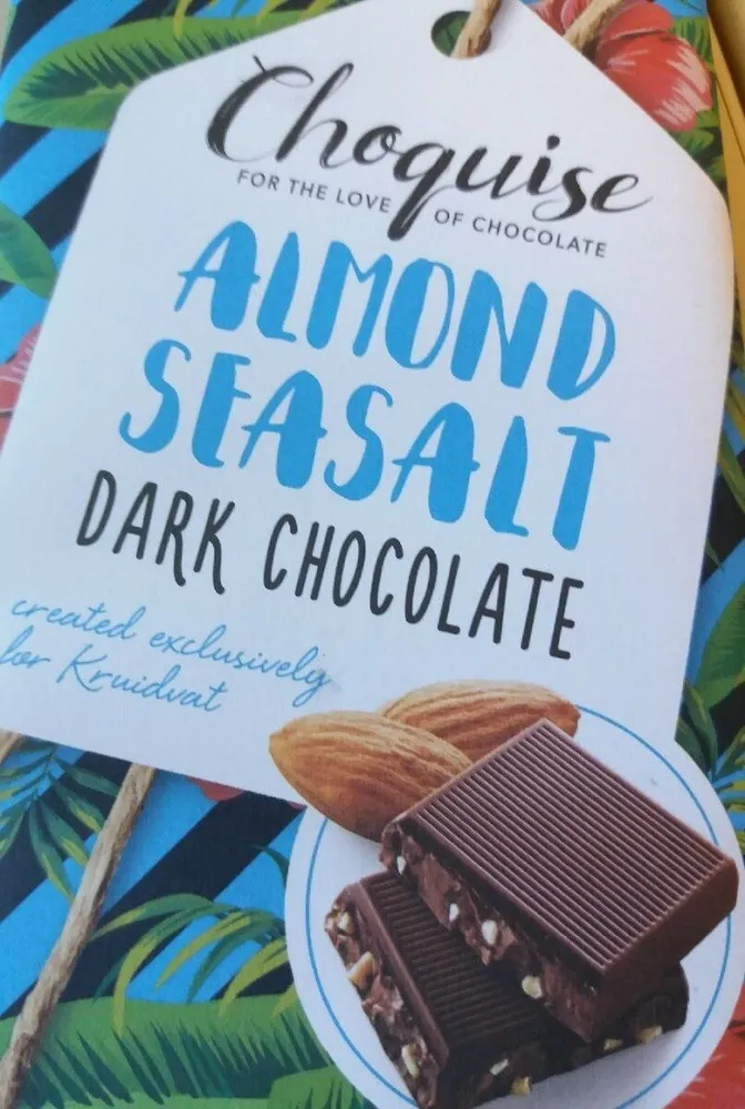 Choquise Almond seasalt dark chocolade