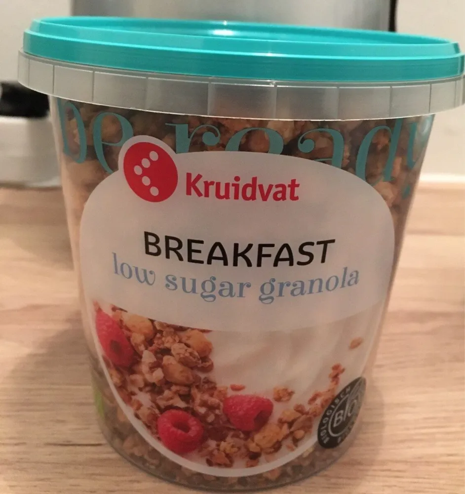 Kruidvat breakfast granola low sugar