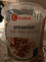 High fiber granola
