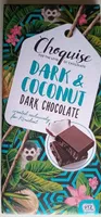 Dark & coconut.- Dark chocolate