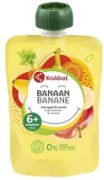 Banane avec pomme et carotte