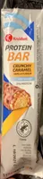 Protein bar crunchy caramel