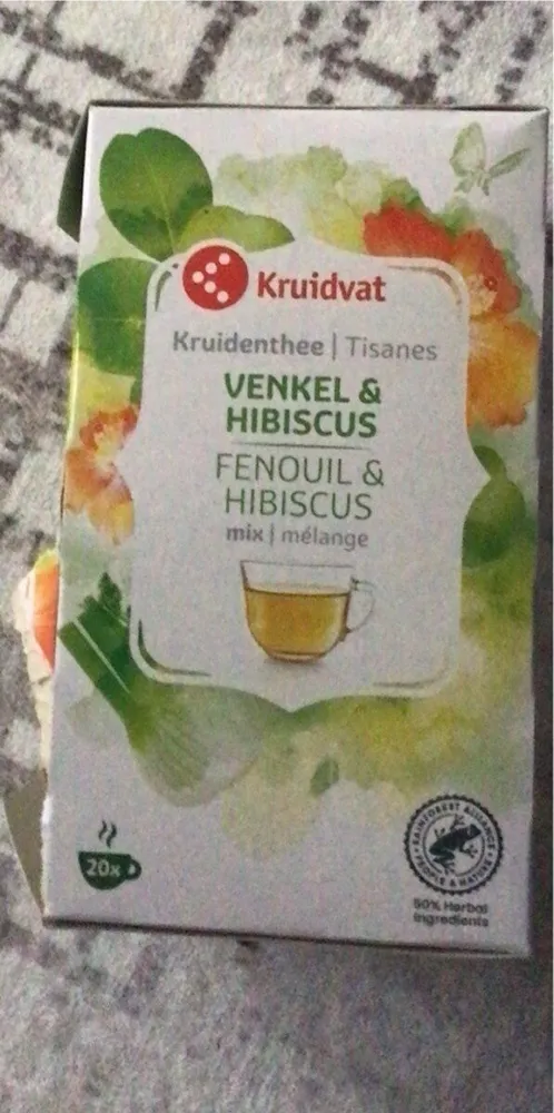 Tisanes fenouil & hibiscus