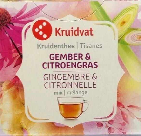 Gember et citroengras