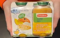 Citrouille - Poulet - Rie