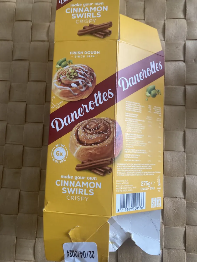 Cinnamon Swirls Crispy