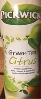 Pickwick Ice Tea Siroop Green Tea Citrus