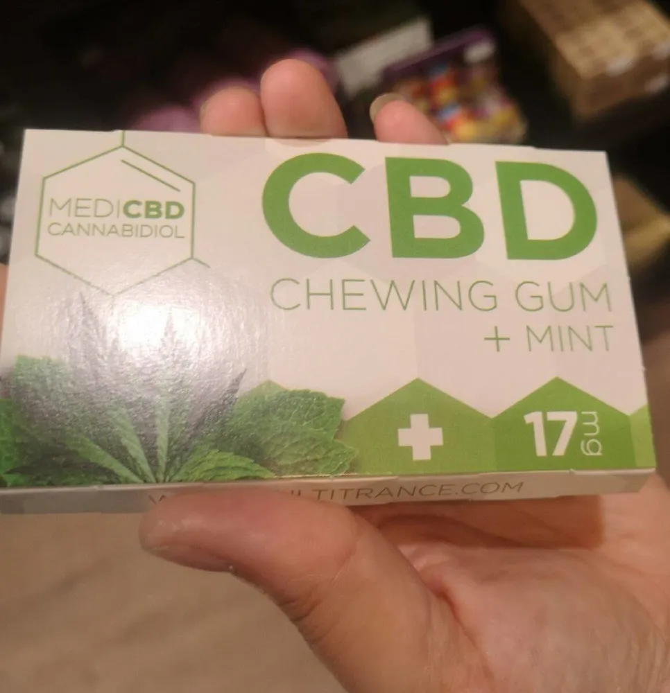 Cbd chewing gum +mint