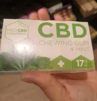 Cbd chewing gum +mint