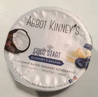 Coconut based yoghurt Blueberry & Banana