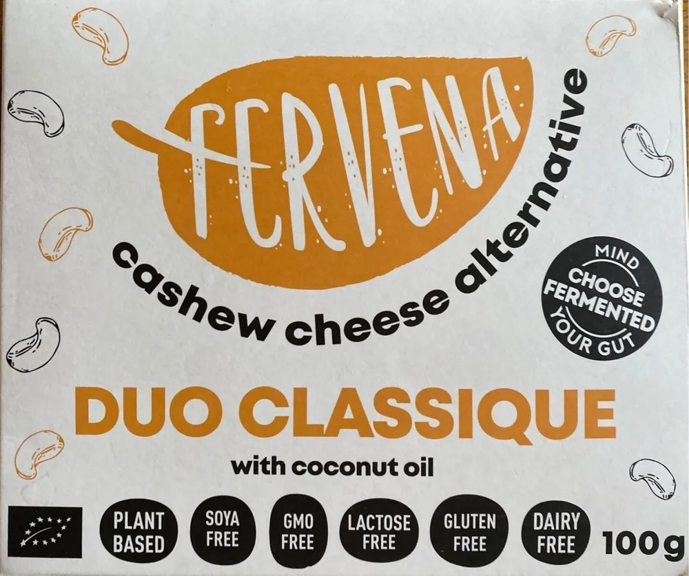 Cashew cheese alternative Duo Classique