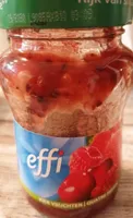 Confiture Effi quatre fruits