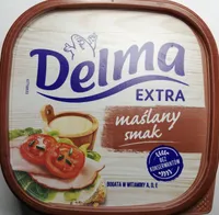 Margaryna półtłusta o smaku masła.