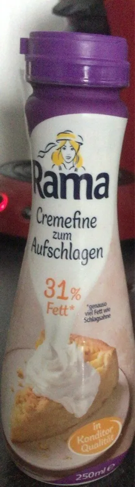 Cremefine zum Aufschlagen