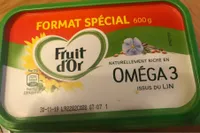 Margarine allégée demi-sel