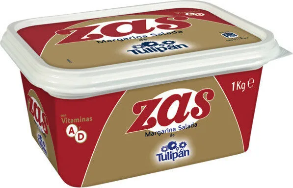 Margarina con sal con vitaminas a y d tarrina
