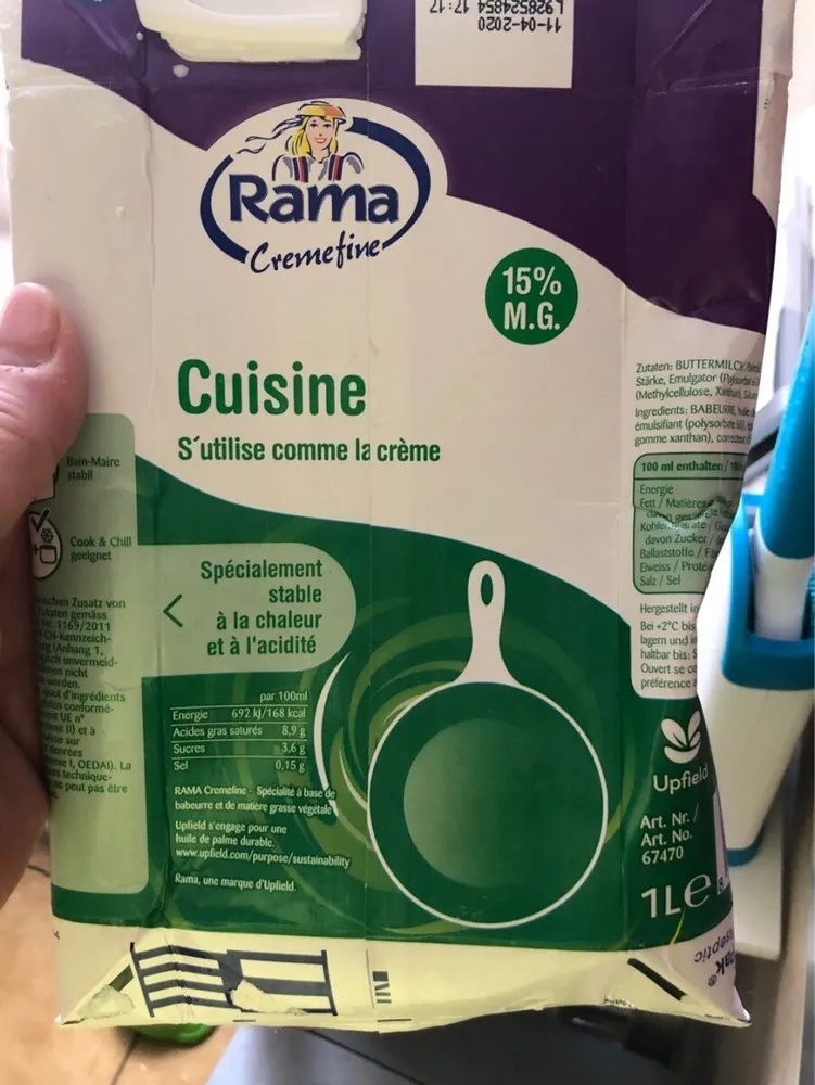 Rama cremafine 15%