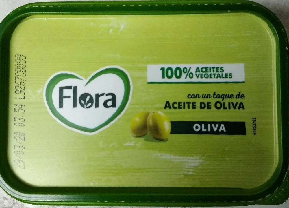 Margarina con un toque de aceite de oliva