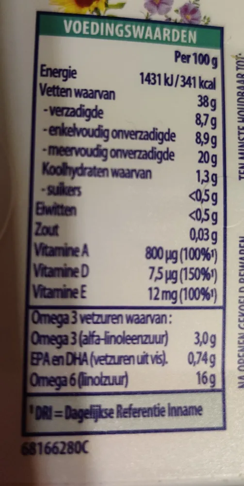 Becel omega 3