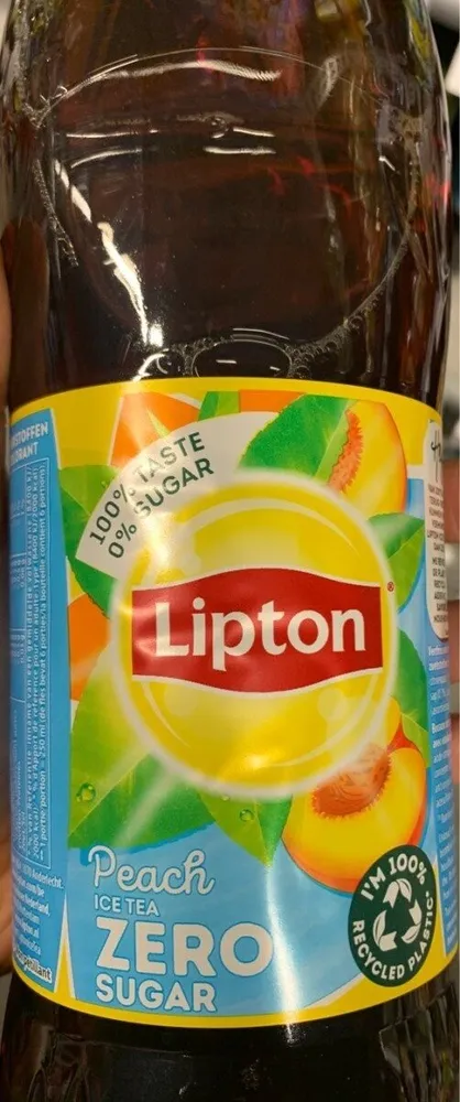 Lipton Ice tea peach zero sugar