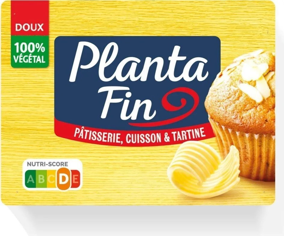 Plaquette 100% végétale doux