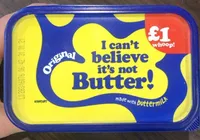 Original I can’t believe it’s not Butter!