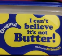 I can't believe it's not butter