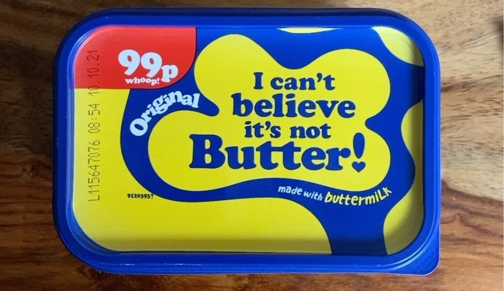I cant believe its not butter