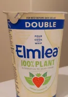 100 per cent plant alternative to dairy double cream