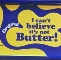 I can't believe it's not butter