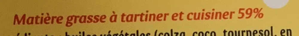 Matiere grasse a tartiner et cuisiner