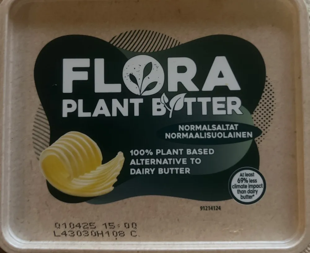 Plant Butter Normalsaltat Normaalisuolainen