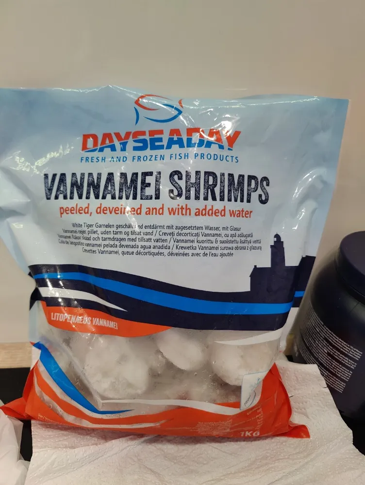 Vannamei Shrimps Frozen Raw