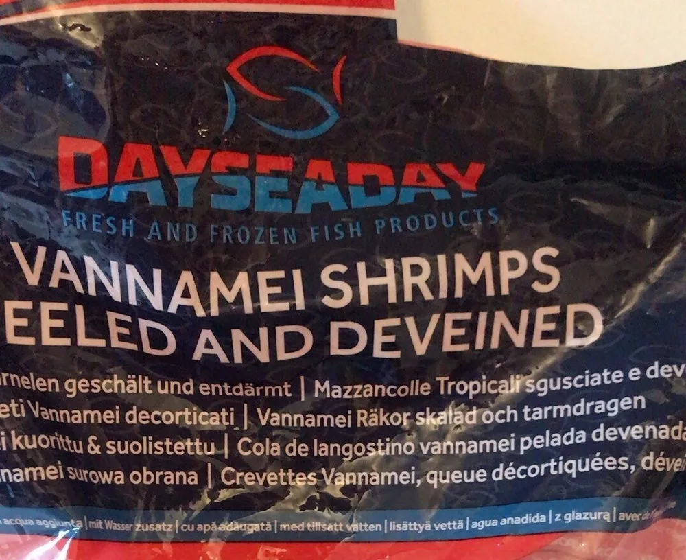Crevettes Vannamei