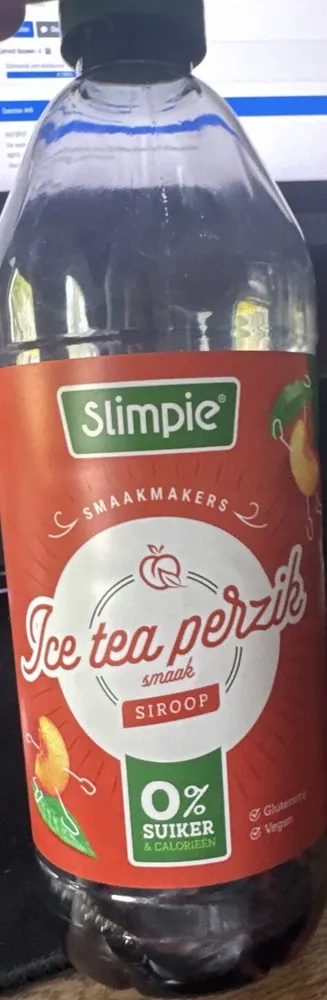 Ice tea perzik siroop
