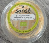 Salade epice au poulet bio