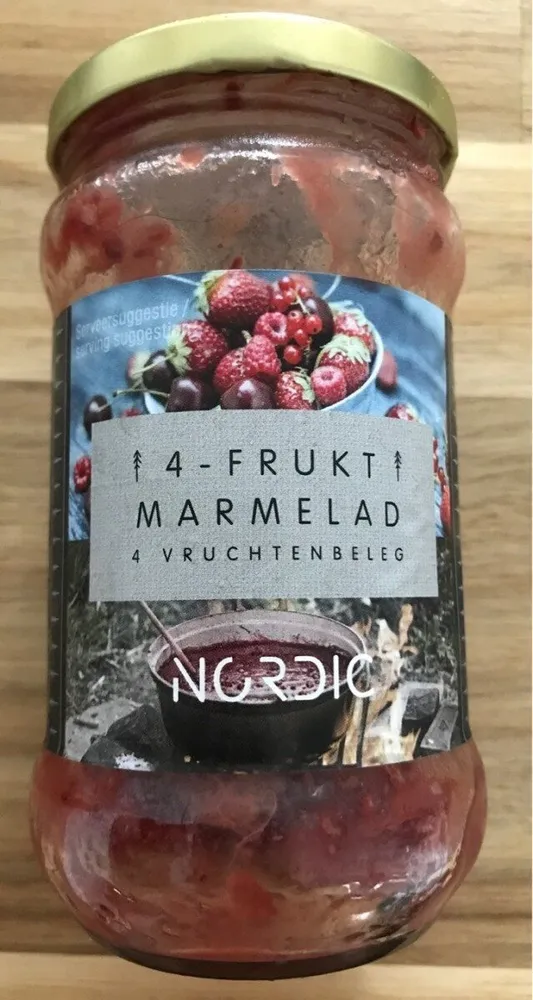 4-frukt marmelad