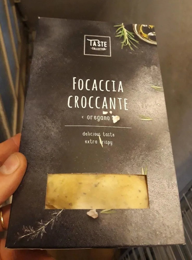 Focaccia croccante origan