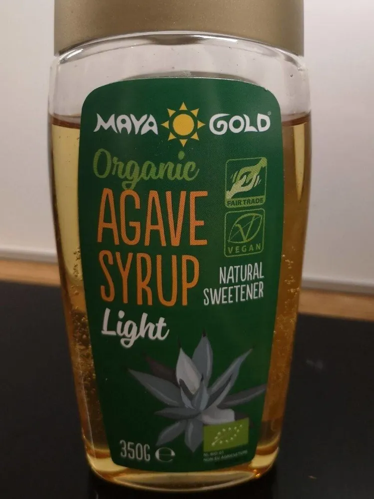 Organic agace syrup light