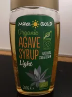Organic agace syrup light