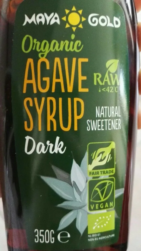 Organic Dark Raw Agave Syrup