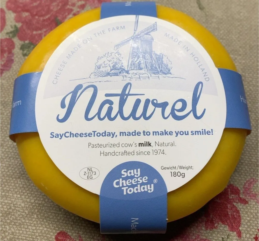 Pasteurized cow’s milk cheese