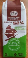 Milchschokolade 52% + Kaffee & Kakaonibs