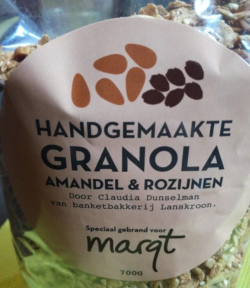 Hadgemaakte granola