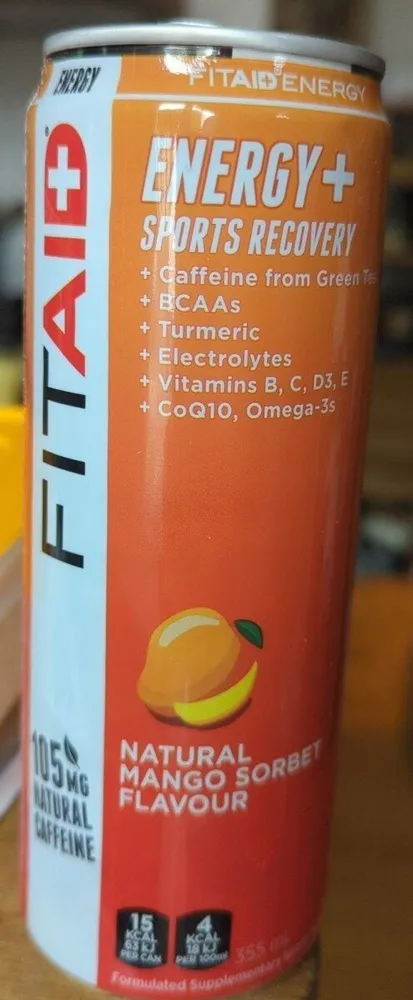 Fitaid energy+ mango