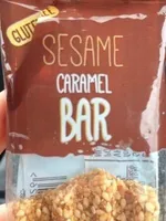 Sesame caramel bar