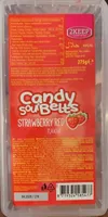 Candy sour belts (strawberry red flavour)